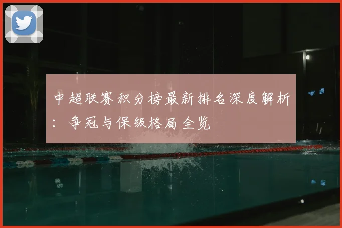 中超联赛积分榜最新排名深度解析：争冠与保级格局全览